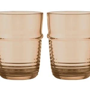 Promenade vandglas, Caramel - 2 stk.