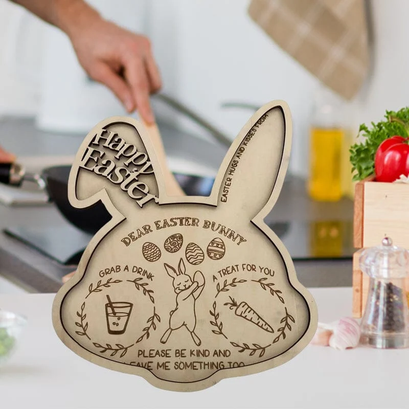 Påskehare serveringsbakke