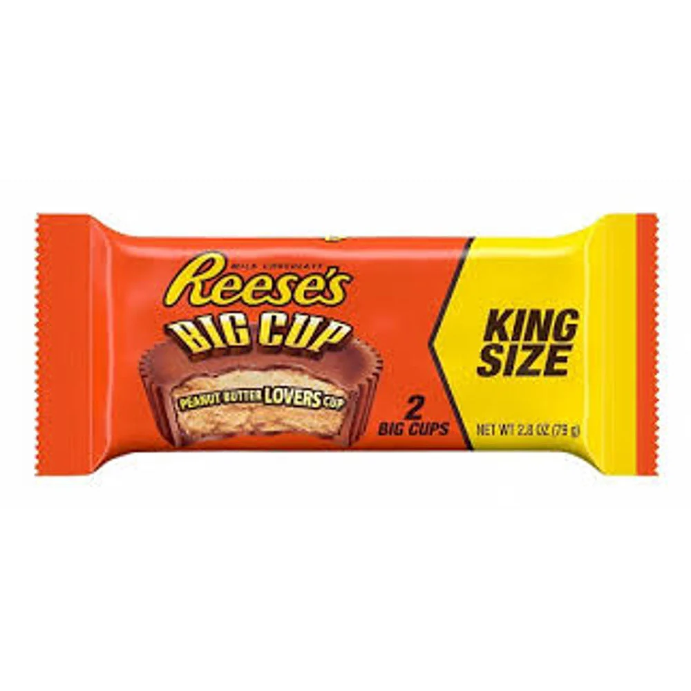 Reeses Peanut Butter Big Cup King Size 2pc (16x79G)