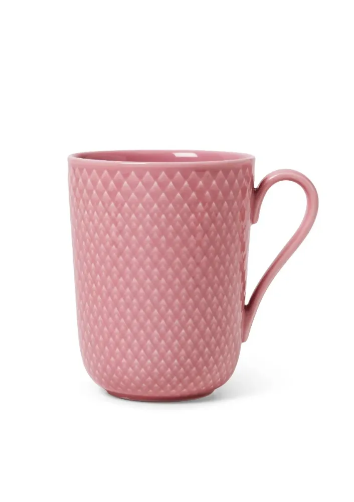 Rhombe Color kop, rosa - H:10,5