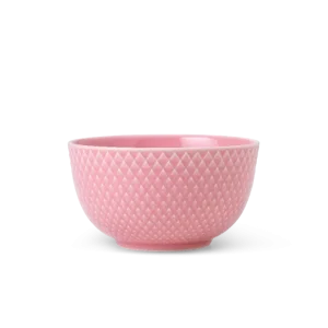 Rhombe Color skål, rosa - H: 6,5 cm.