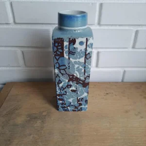 Royal Copenhagen. Baca, Vase blå 21 cm. #780/3259