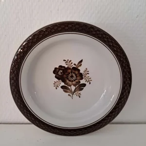Royal Copenhagen. Brun Tranquebar, Ymerskål 17 cm. 2. sort. #926