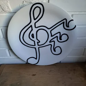 Royal Copenhagen. Musica, Fad 35 cm. #375