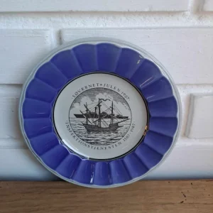 Royal Copenhagen. Søværnets juleplatte 1987