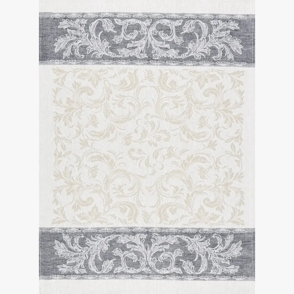 Paisley - viskestykke i hør/bomuld. Rune-Jakobsen Textiles