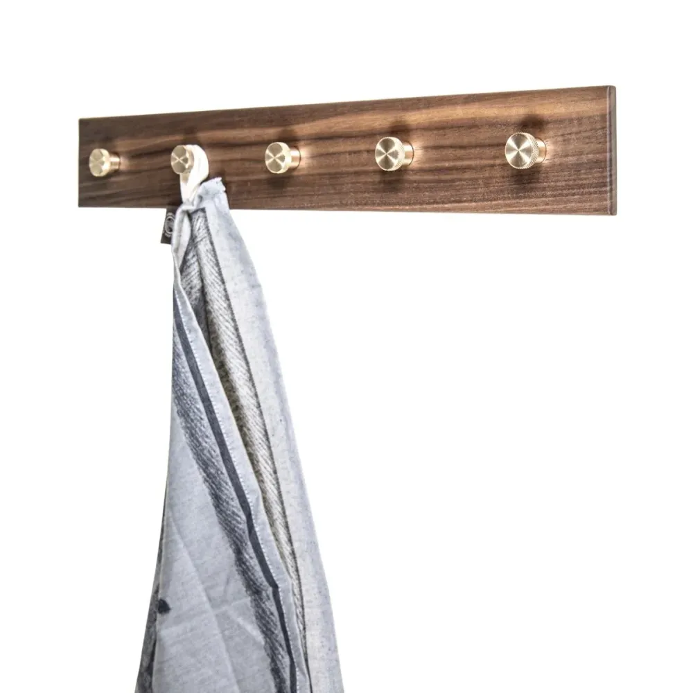 Knob Buddy - knage med messingknopper. Længder mellem 40 og 120 cm. Rune-Jakobsen Woodworks
