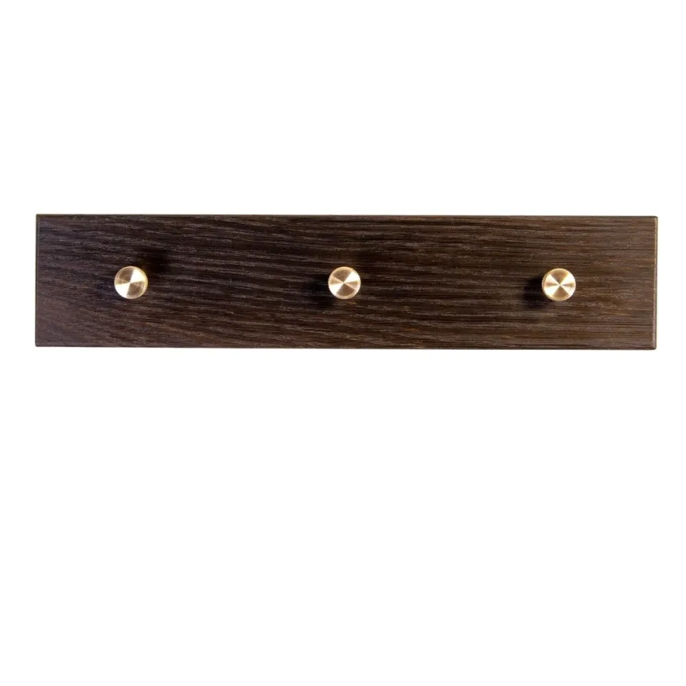 Knob Buddy - knage med messingknopper. Længder mellem 40 og 120 cm. Rune-Jakobsen Woodworks