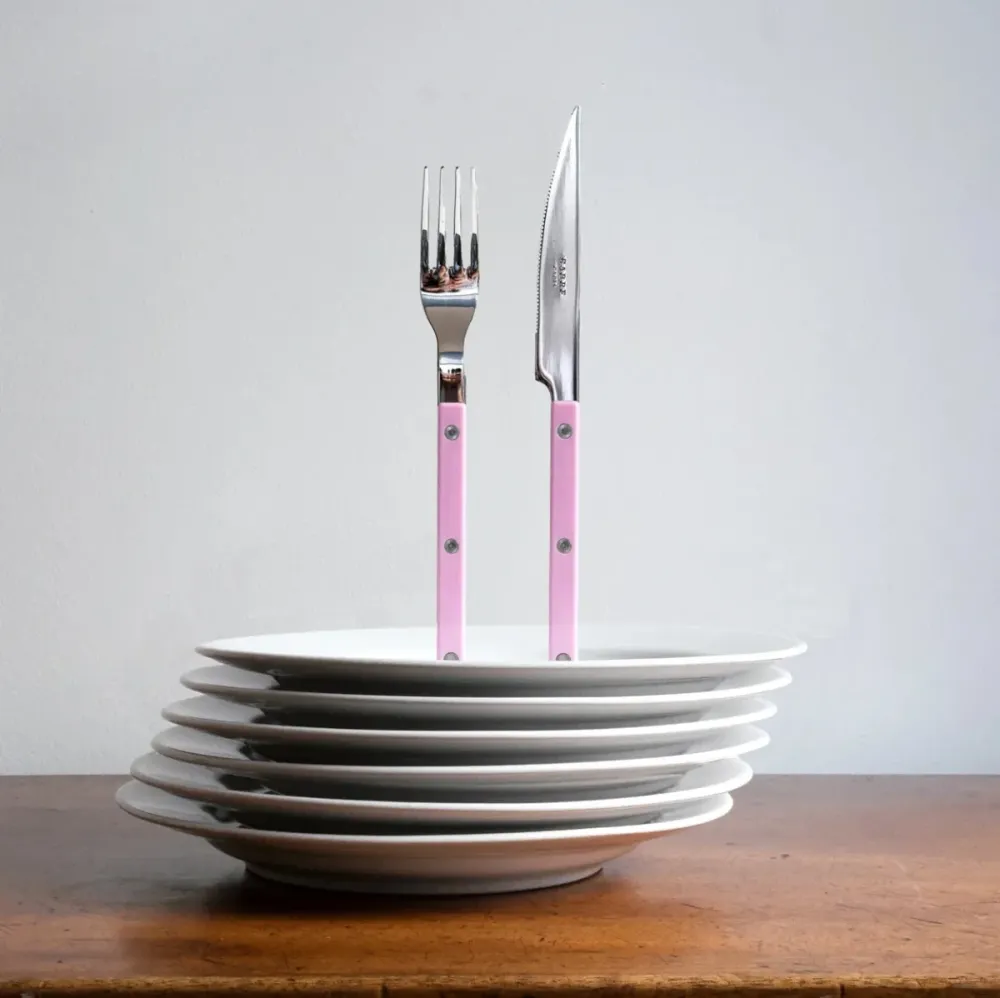 Sabre Cutlery Set Pink