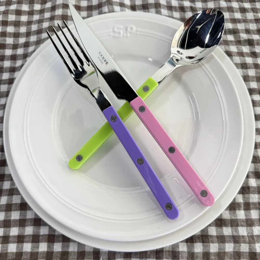 Sabre Cutlery Set Pink