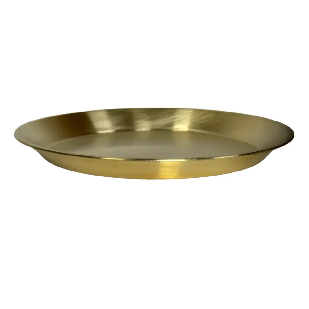 Bank Tray - håndlavet japansk bakke i messing Sakami Kogei