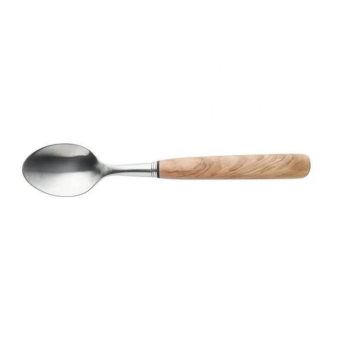 Saladini Spiseske/Dessertske 20 cm oliventræ
