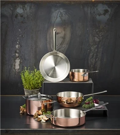 Scanpan 24 cm sauterpande i kobber - Maitré D' induktion