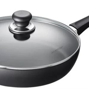 Scanpan 28 cm sauterpande med glaslåg - Classic