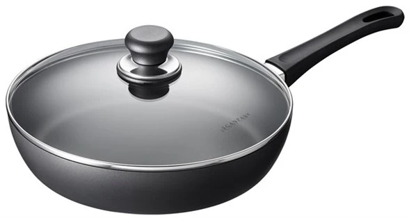 Scanpan 28 cm sauterpande med glaslåg - Classic