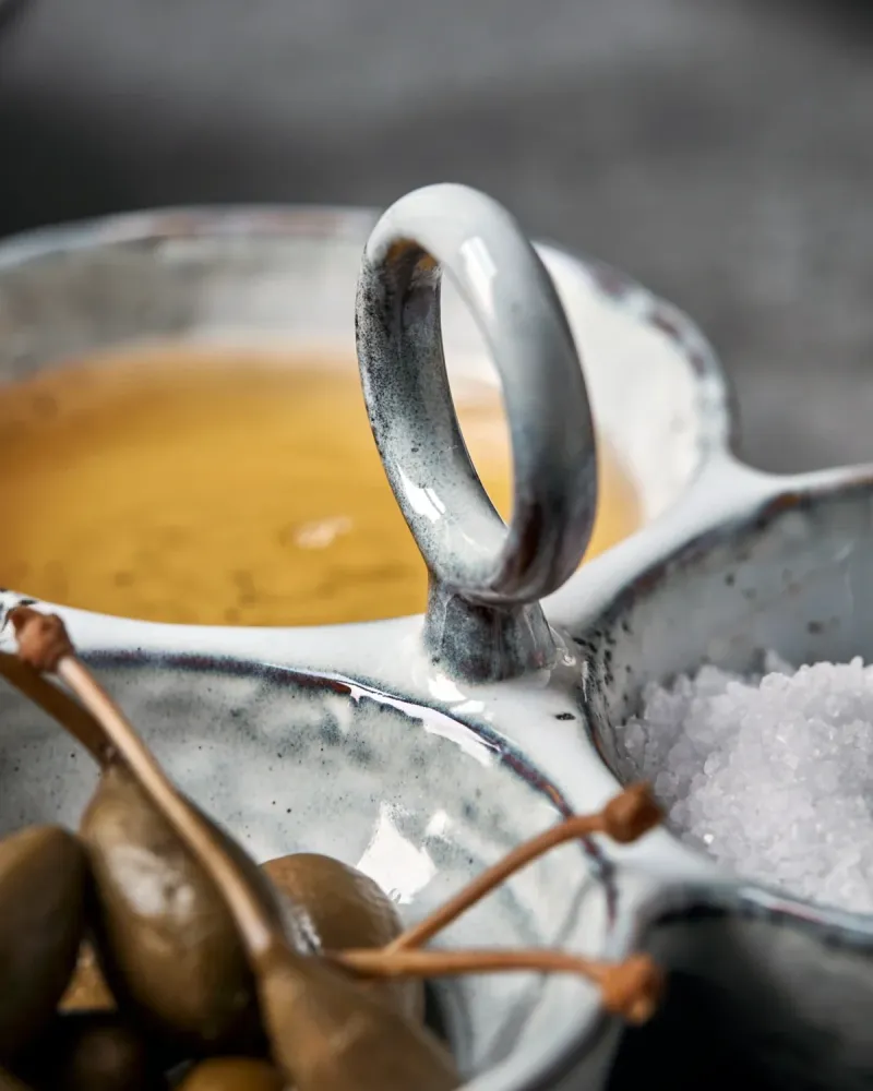 Serving bowls, HDRustic, Grå/Blå