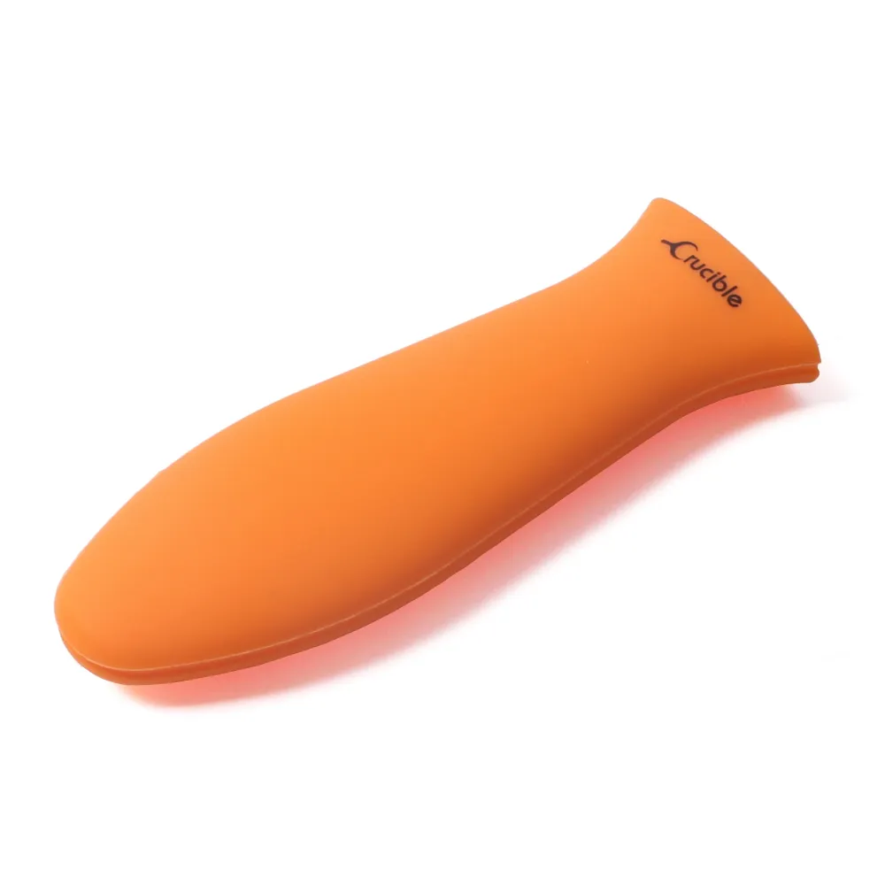 Silikone Grydelap (Orange Stor) til Støbejernsstegepander