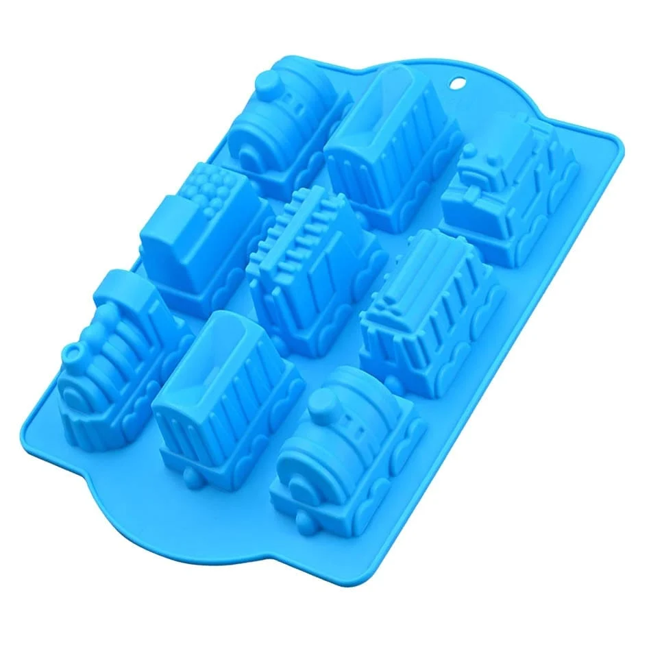 3D silikone tog kageform
