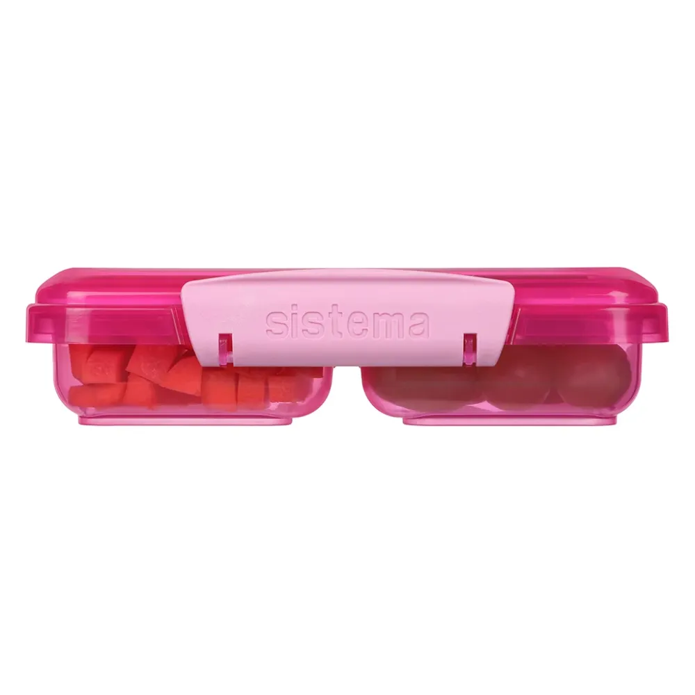 Sistema madkasse Small Split, Trend 350 ml - Pink