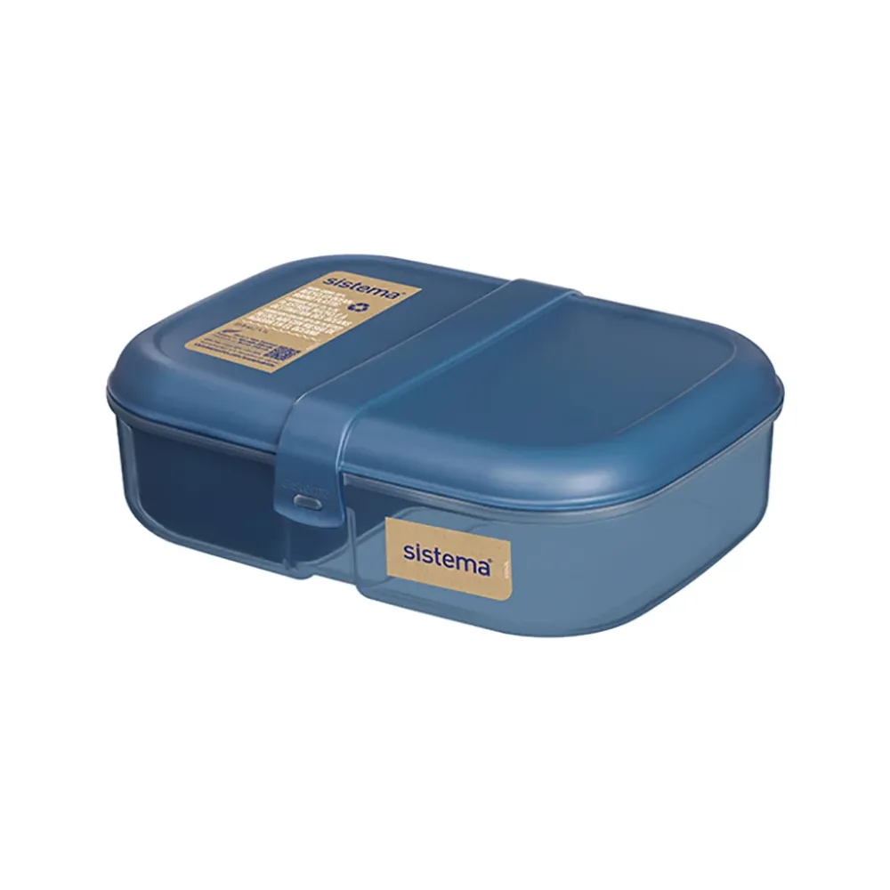 Sistema Ribbon Lunch To Go madkasse, 1.1 L - Mountain blue