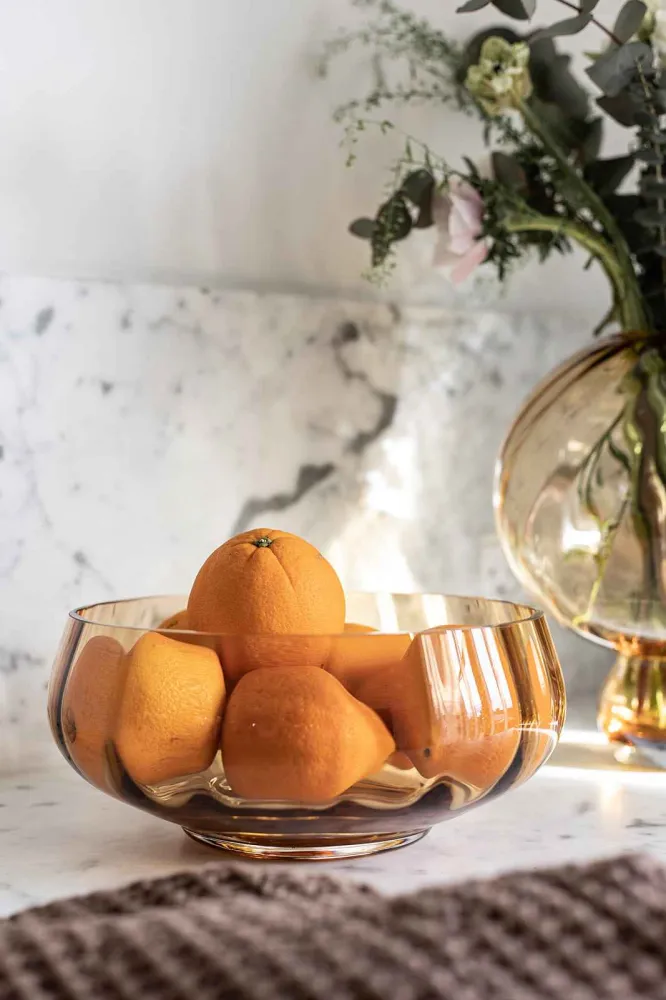 Specktra Skål No. 2 - Amber Stor