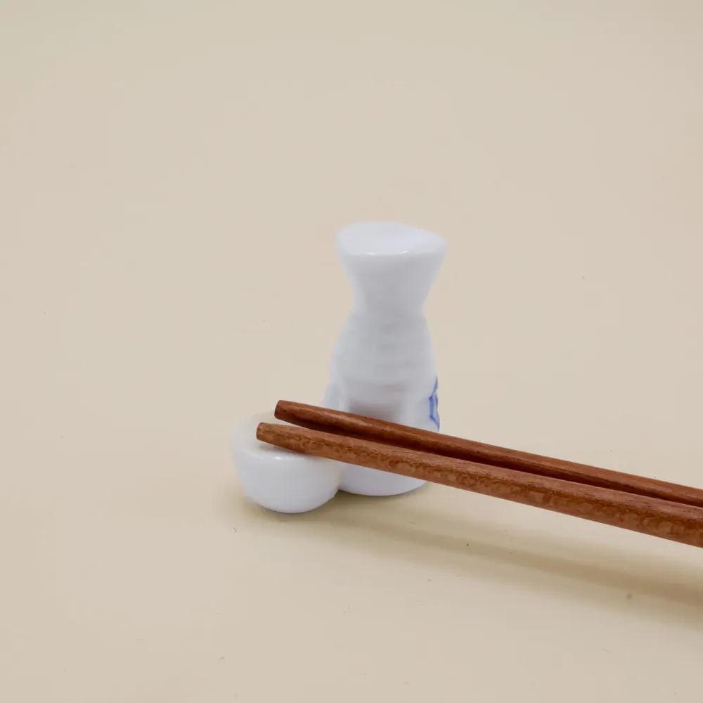 Spisepindeholder - Sake kande og kop