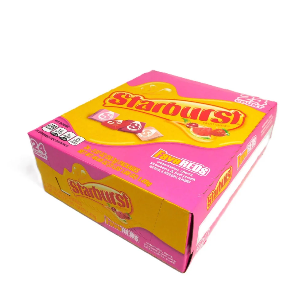 Starburst Fave Reds (24x58G)