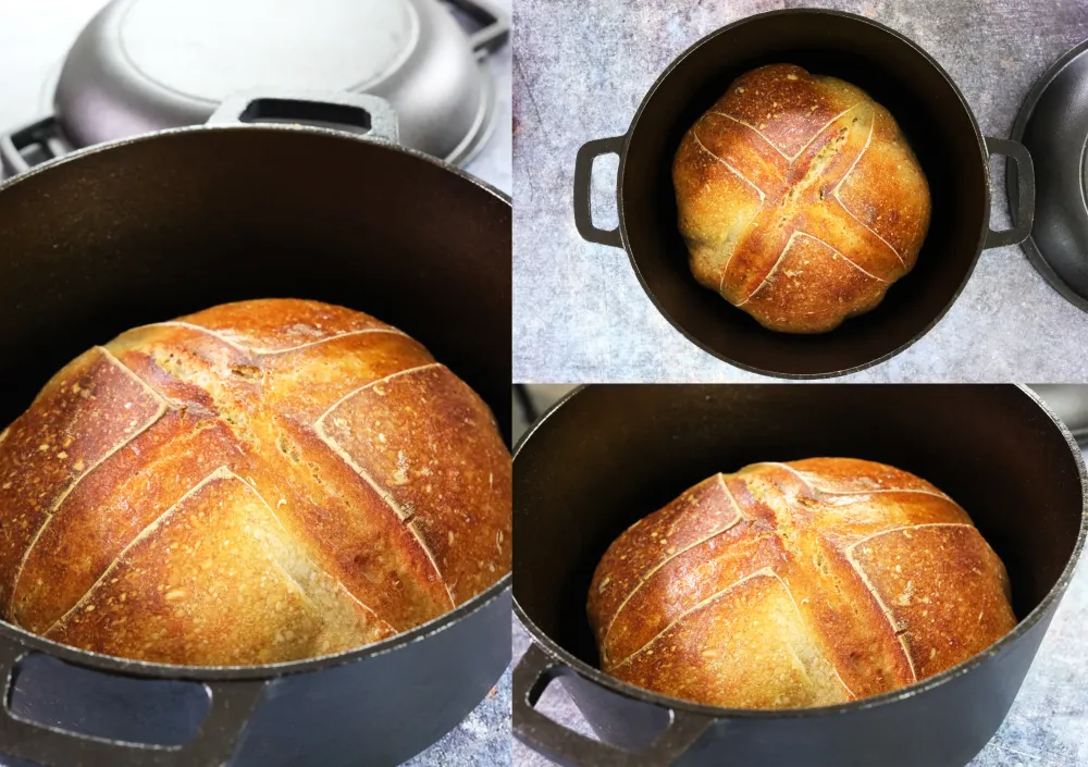 Støbejerns Dutch Oven med pande låg - 10.23” (26 cm) diameter, 4.8 L