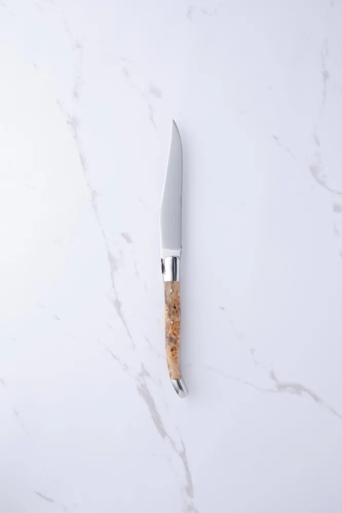 Steakkniv - Fugleøje Kastanje