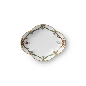 Stjerne Riflet Jul fad - 17,5 cm.