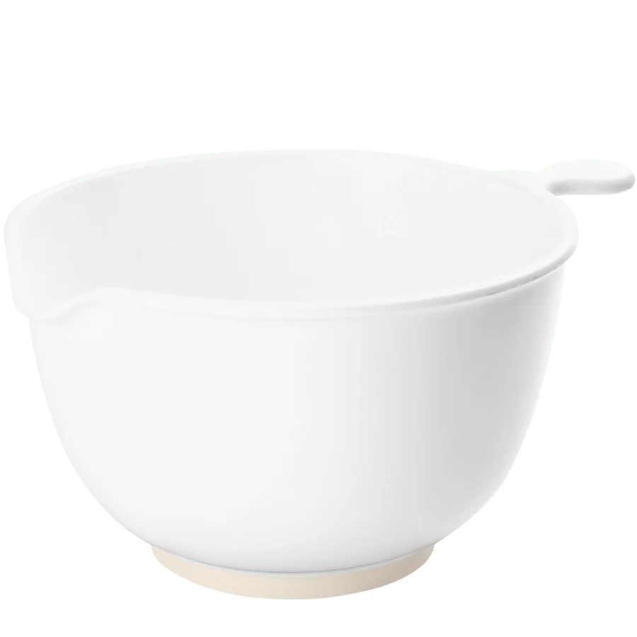 STOR HVID MELAMIN BLANDINGSKÅL