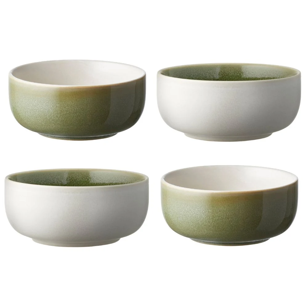 Studio Round - Skål North 11 cm 4 stk. Moss mix