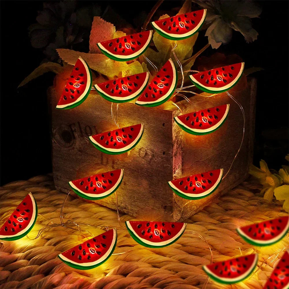 Summer String Lights | Watermelon LED Party Decor