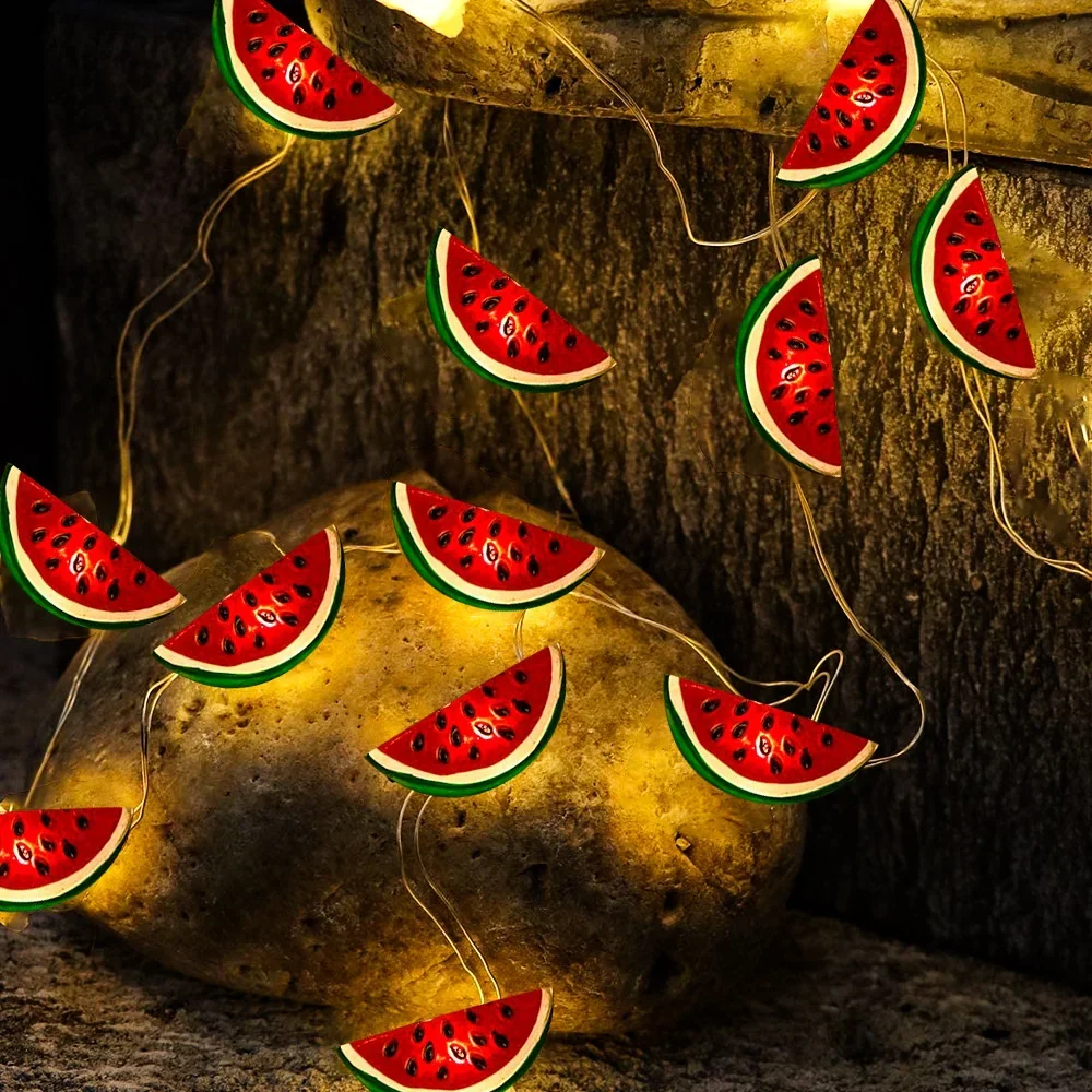 Summer String Lights | Watermelon LED Party Decor