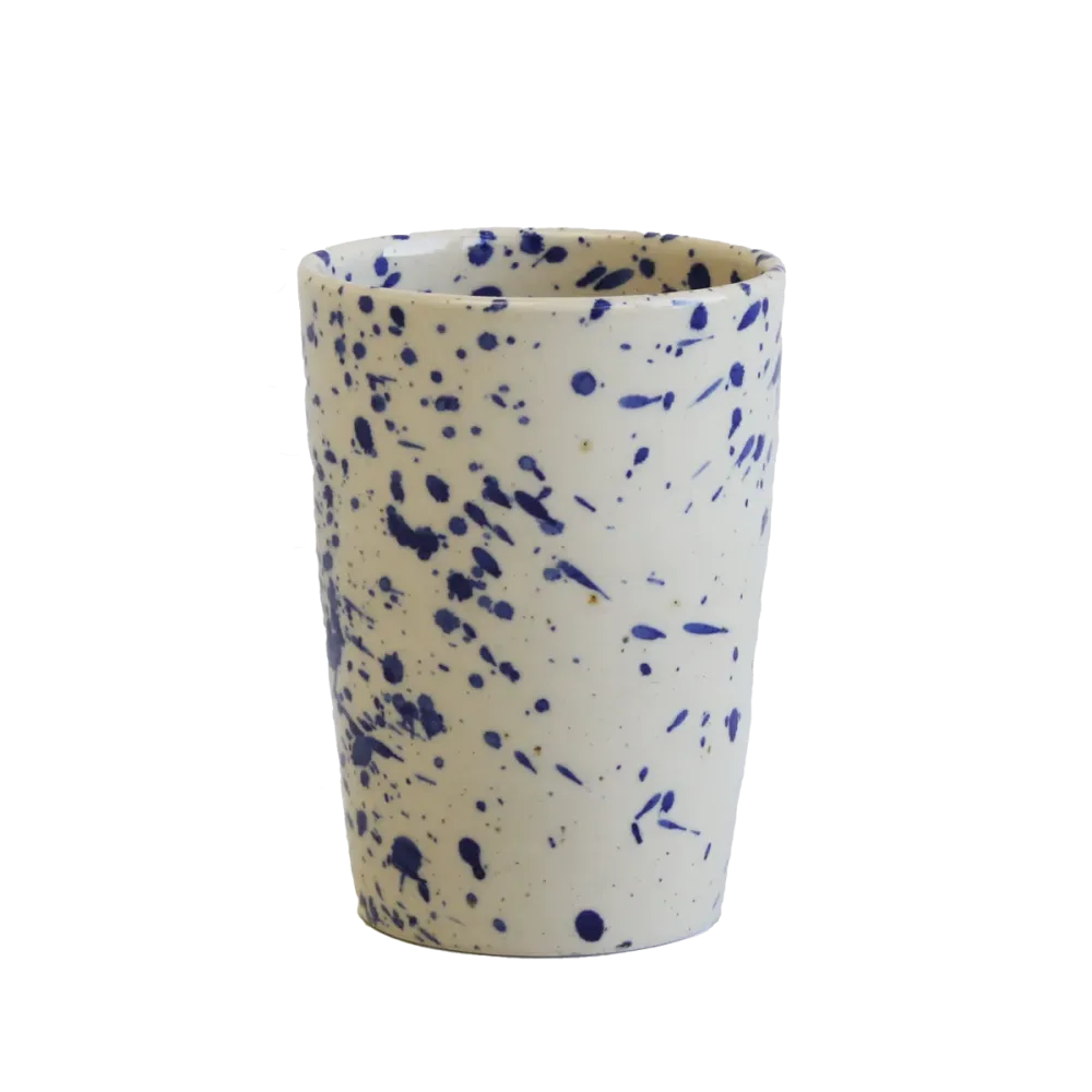 Tall Cup, Blue Splash - 30 cl