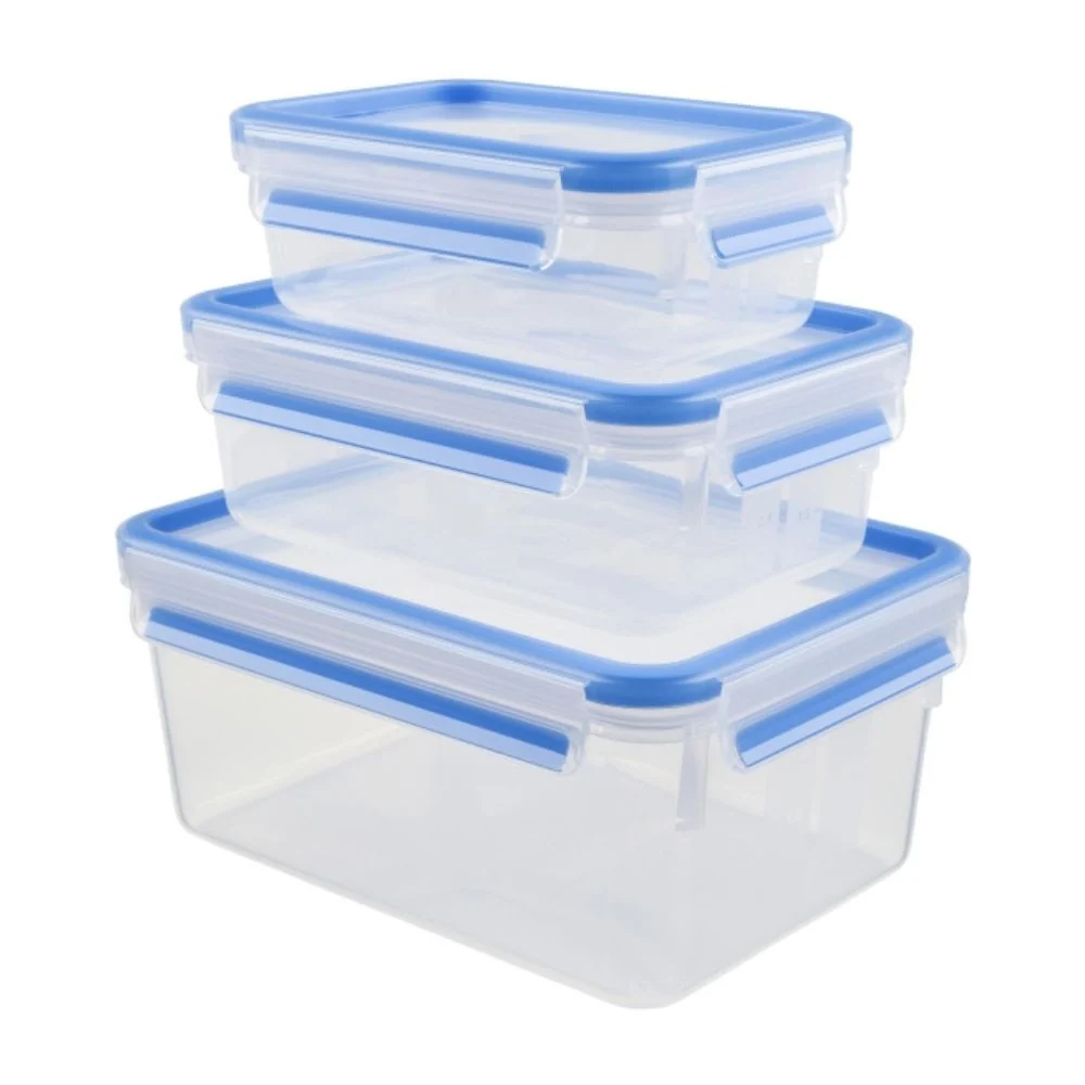Tefal - CLIP&CLOSE opbevaring 3 stk. 0,55/1/2,30L