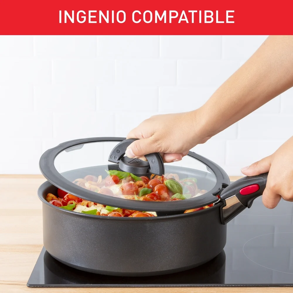 Tefal - Ingenio glaslåg 22 cm
