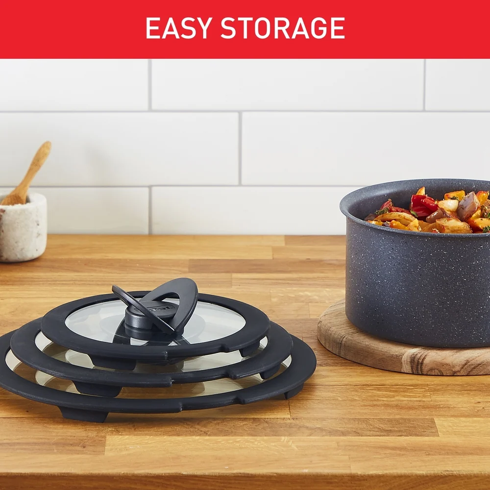 Tefal - Ingenio glaslåg 22 cm