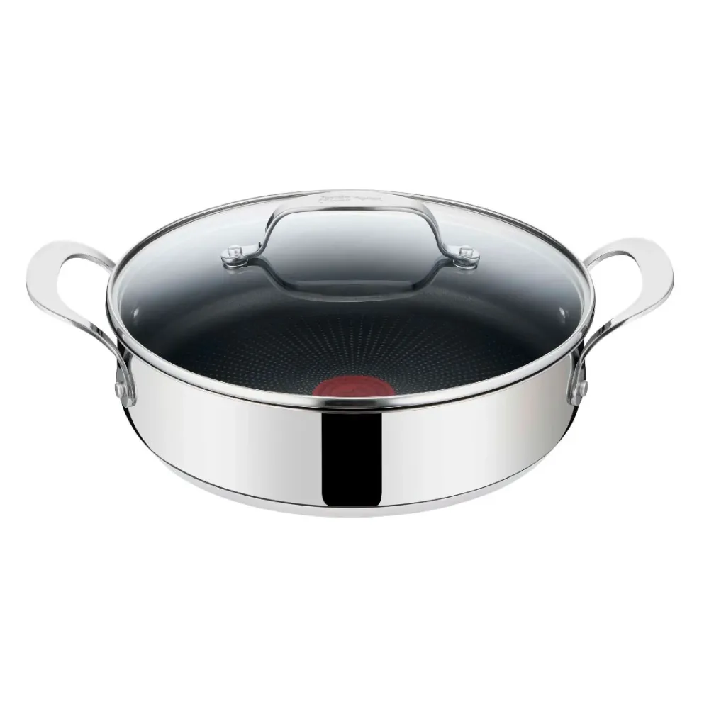 Tefal - Jamie Oliver Essential SS sautergryde 25 cm 3,2 L med låg