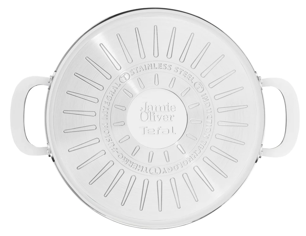 Tefal - Jamie Oliver Essential SS sautergryde 25 cm 3,2 L med låg