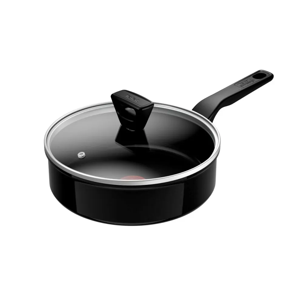 Tefal - Renew Black sauterpande - Keramisk 24 cm med låg