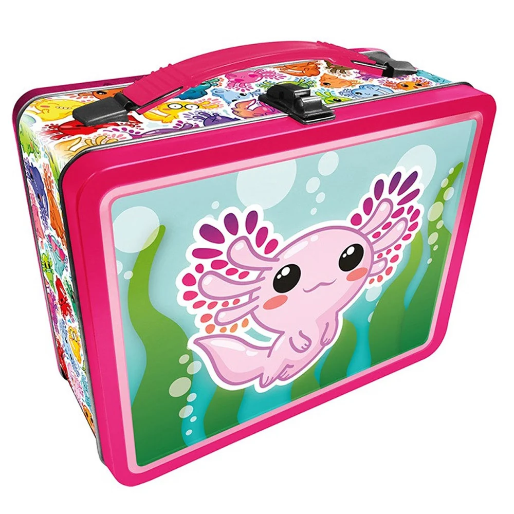 Tin bærer al sjov frokostboks axolotl