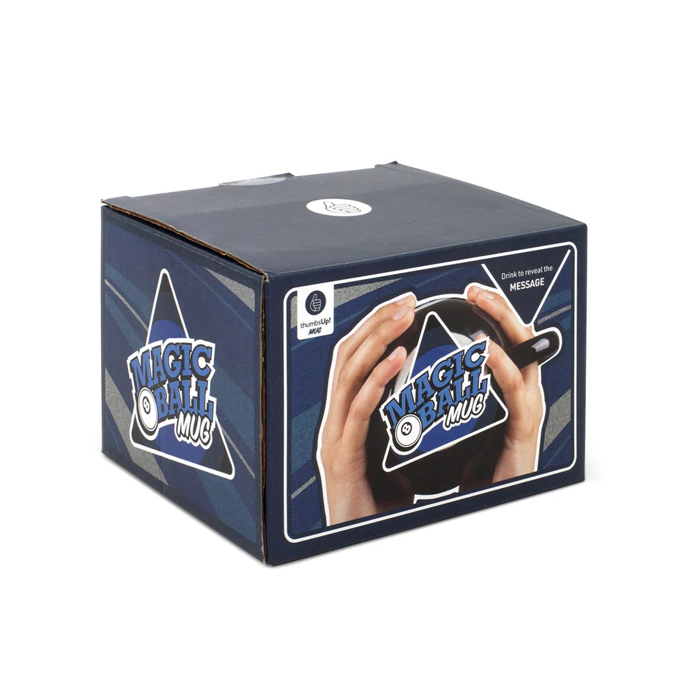 Tommelfinger op! Magic 8-ball keramisk krus 440 ml