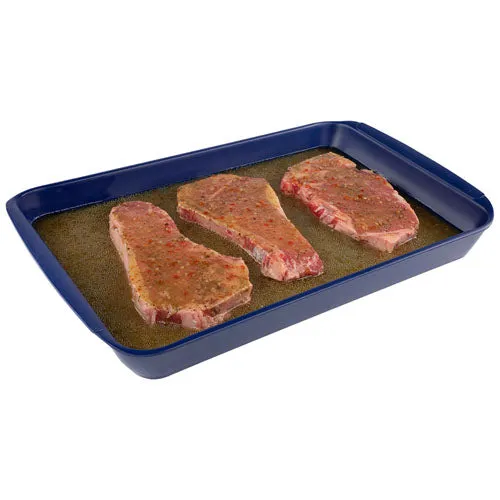 Tovolo Large Marinade Tray Set (blå/hvid)