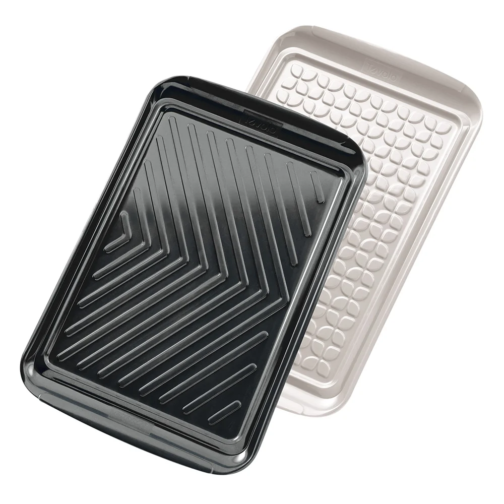 Tovolo Large Prep & Serve BBQ Bakker 2 stk (sort/hvid)