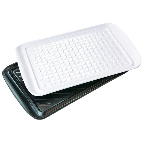 Tovolo Large Prep & Serve BBQ Bakker 2 stk (sort/hvid)