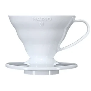 V60 Plastic 01 Dripper - Hvid