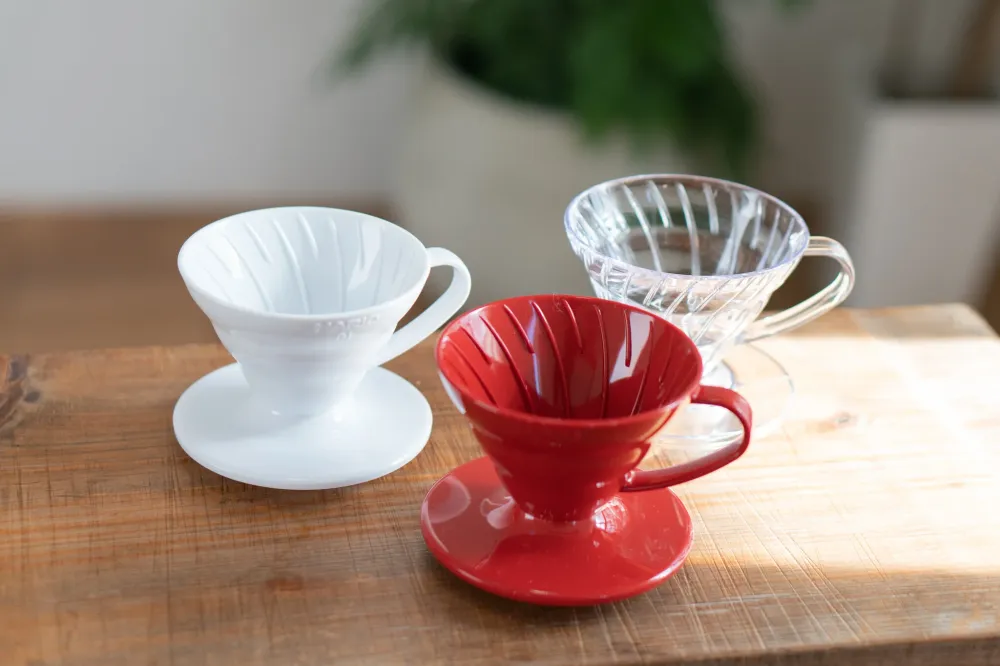 V60 Plastic 01 Dripper - Hvid