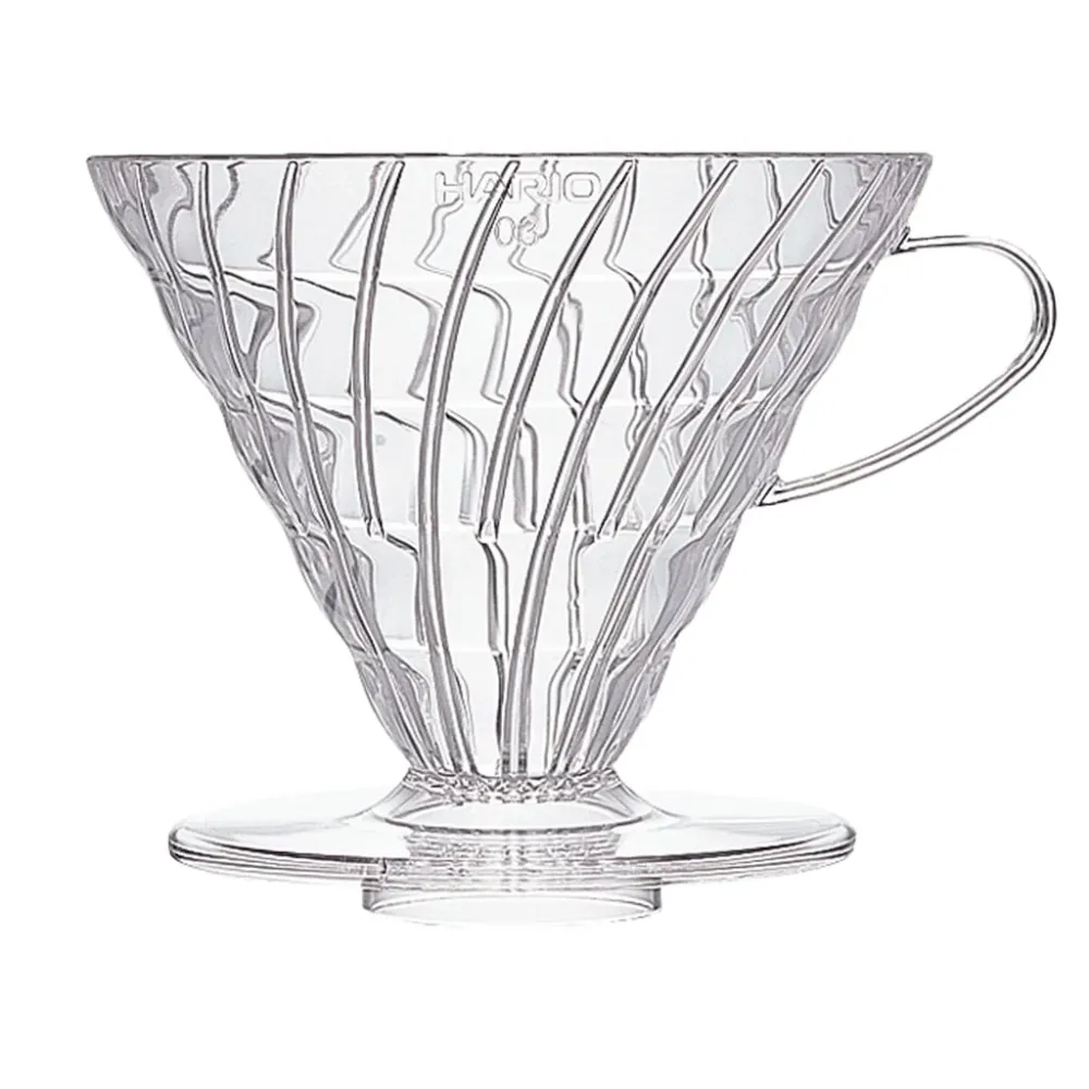 V60 Plastic 03 Dripper - Klar