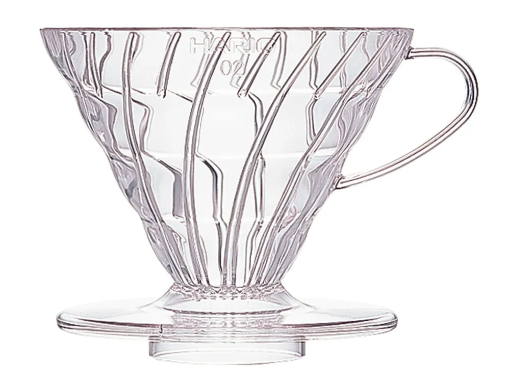 V60 Plastic 02 Dripper - Klar